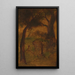 Reprodukcja obrazu Jeleń pijący - Albert Pinkham Ryder