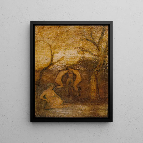 Dryades dansantes - Albert Pinkham Ryder — oprawiony obraz na ścianie