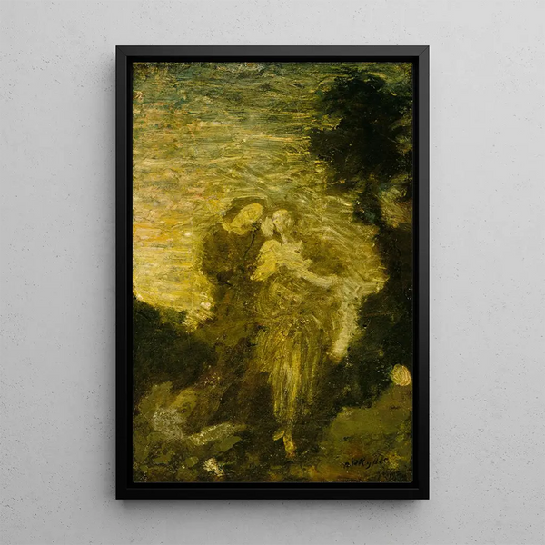 Florizel i Perdita - Albert Pinkham Ryder — oprawiony obraz na ścianie