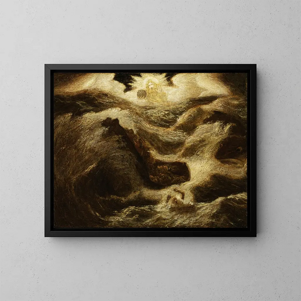 Jonas - Albert Pinkham Ryder — oprawiony obraz na ścianie