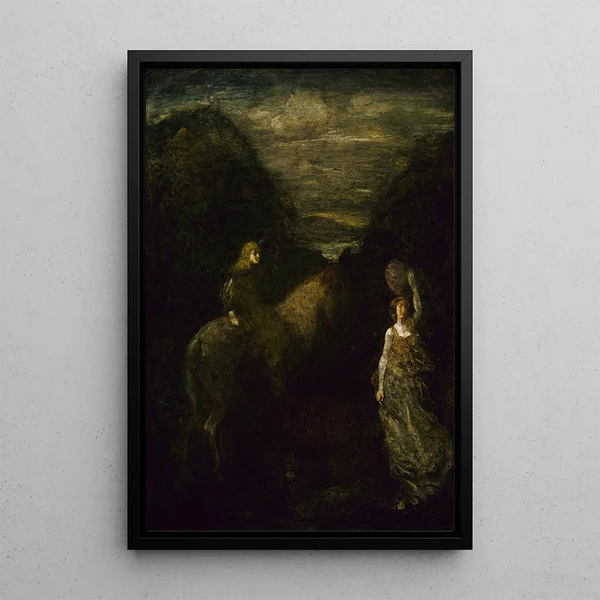 Reprodukcja obrazu Le Roi Cophetua et la jeune mendiante - Albert Pinkham Ryder