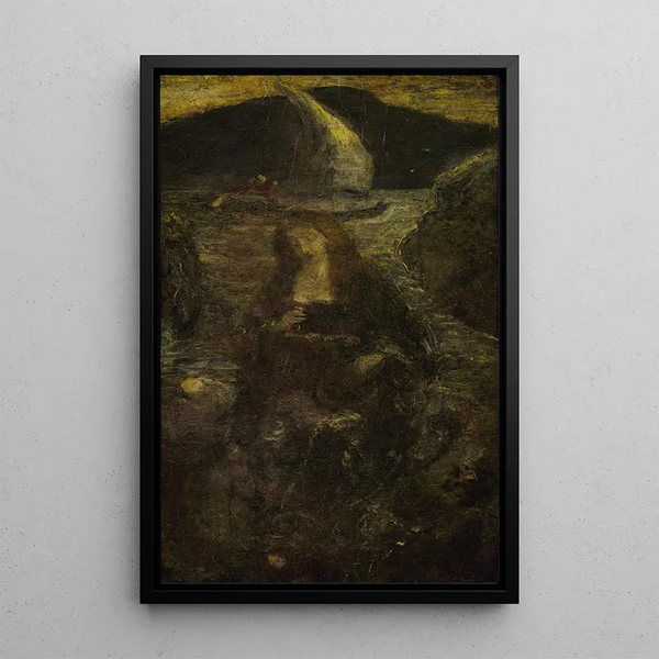 Chanson passagère - Albert Pinkham Ryder — oprawiony obraz na ścianie