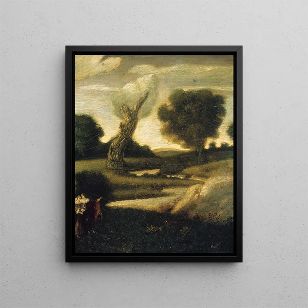 La forêt d'Arden - Albert Pinkham Ryder — oprawiony obraz na ścianie
