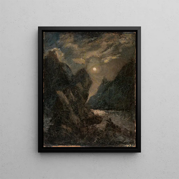 La Lorelei - Albert Pinkham Ryder — oprawiony obraz na ścianie