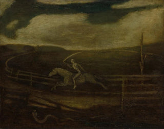 La course de la mort sur un cheval pâle - Albert Pinkham Ryder — widok dzieła