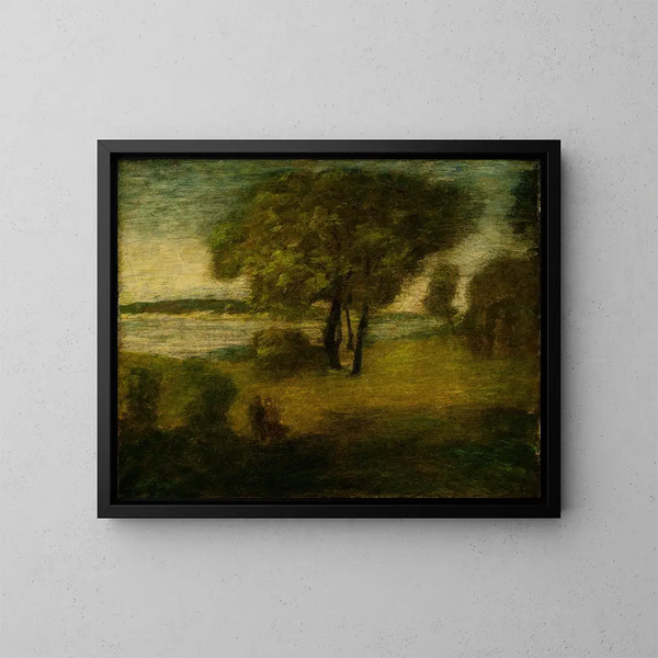 La Rivière - Albert Pinkham Ryder — oprawiony obraz na ścianie