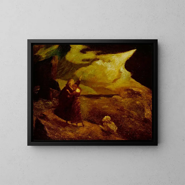 La Tempête - Albert Pinkham Ryder — oprawiony obraz na ścianie