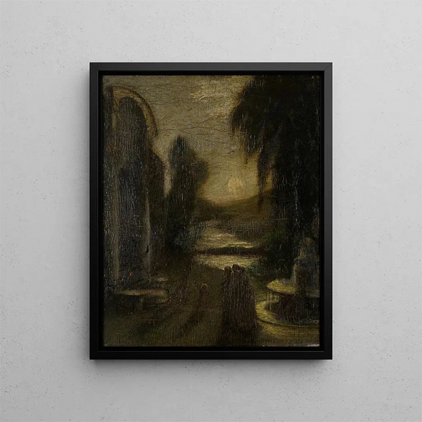 Le Temple de l'Esprit - Albert Pinkham Ryder — oprawiony obraz na ścianie
