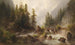 Ruisseau de montagne - Albert Rieger — widok dzieła