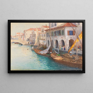Albert Stagura - Am Canal Grande in Venedig.webp