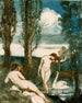 Les Baigneuses - Albert Sterner — widok dzieła