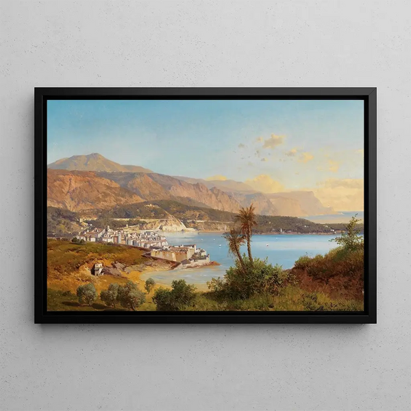Albert Zimmermann - Blick ber Die Bucht Von VillefrancheSurMer.webp