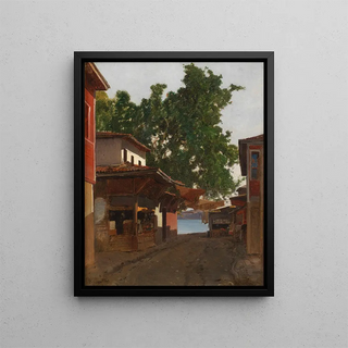 Alberto Pasini - Beicos via tra Beicos e il Bosforo Instanbul.webp