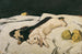 Martwe zające - Albin Egger-Lienz — widok dzieła