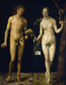 Adam i Ewa - Albrecht Dürer — widok dzieła