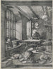 Święty Hieronim w swoim biurze - Albrecht Dürer — widok dzieła