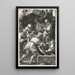 La Mise au tombeau - Albrecht Dürer — oprawiony obraz na ścianie