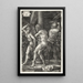 La Flagellation - Albrecht Dürer — oprawiony obraz na ścianie