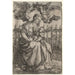 Reprodukcja obrazu La Vierge couronnée par deux anges - Albrecht Dürer