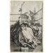 La Vierge et l'Enfant sur un banc herbeux - Albrecht Dürer — widok dzieła