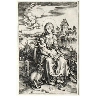 Albrecht Drer - The Virgin and Child with a Monkey.webp