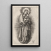 Reprodukcja obrazu La Vierge avec bandeau sur la Lune croissante - Albrecht Dürer