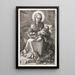 Reprodukcja obrazu La Vierge avec l'Enfant emmailloté - Albrecht Dürer