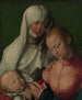 Matka Boska z Dzieciątkiem i świętą Anną - Albrecht Dürer — widok dzieła