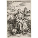 La Vierge et l'Enfant avec le singe - Albrecht Dürer — widok dzieła