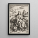 La Vierge et l'Enfant avec le singe - Albrecht Dürer — oprawiony obraz na ścianie