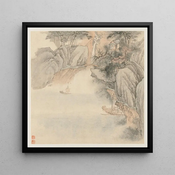 Album de paysages Feuille 4 - Wang Gai