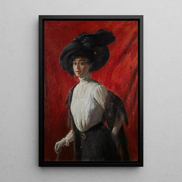 Reprodukcja obrazu Portret Adeliny Campriani, córki artysty - Alceste Campriani