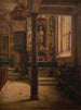 Wnętrza kościoła św. Wolfganga w Rothenburg - Aleksander Gierymski — widok dzieła