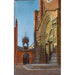 Reprodukcja obrazu Portail de l'église Sainte-Anastasie à Vérone - Aleksander Gierymski
