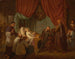 Śmierć Barbary Radziwiłł - Aleksander Lesser — widok dzieła