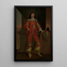 Portret Jana II Kazimierza Wazy 1609-1672 - Aleksander Lesser — oprawiony obraz na ścianie