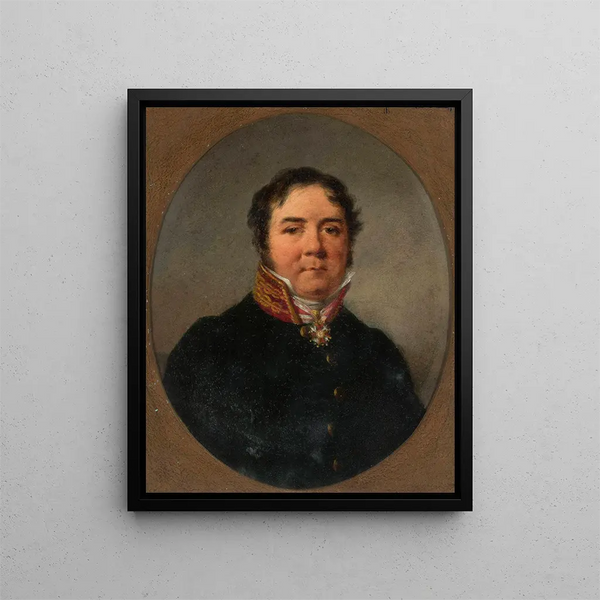 portret Antoni Erazm Makarowicz - Aleksander Ludwik Molinari — oprawiony obraz na ścianie