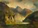 Jezioro alpejskie - Aleksander Swieszewski — widok dzieła