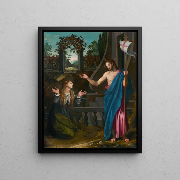 Noli me Tangere - Alessandro Allori — oprawiony obraz na ścianie
