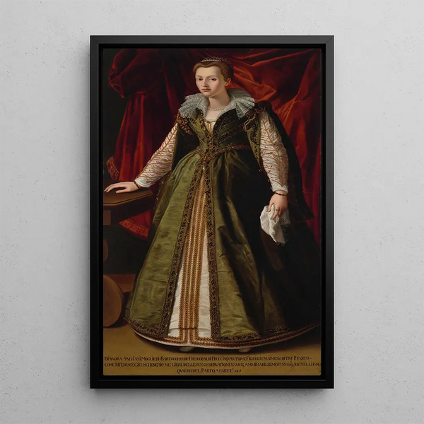 Reprodukcja obrazu Portret Dianory Salviati Marquise Frescobaldi - Alessandro Allori