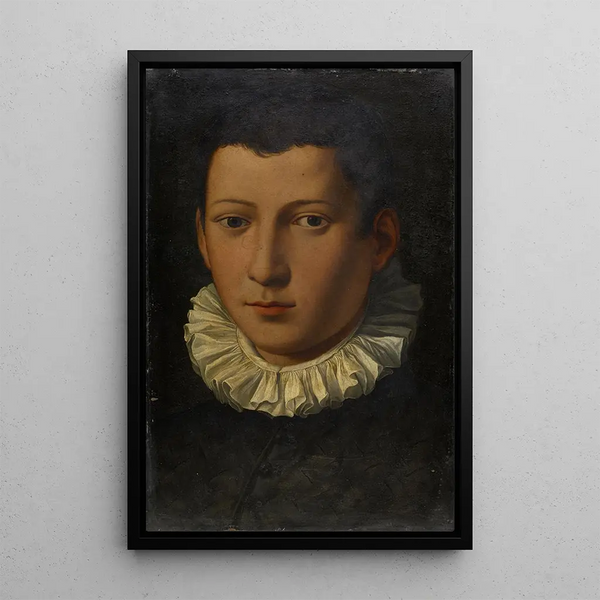 Reprodukcja obrazu Portret młodego mężczyzny - Alessandro Allori