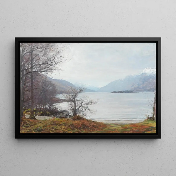 Alexander Brownlie Docharty - Extensive View of a Highland Loch.webp