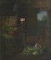 Chłopiec karmiący króliki - Alexander George Fraser — widok dzieła