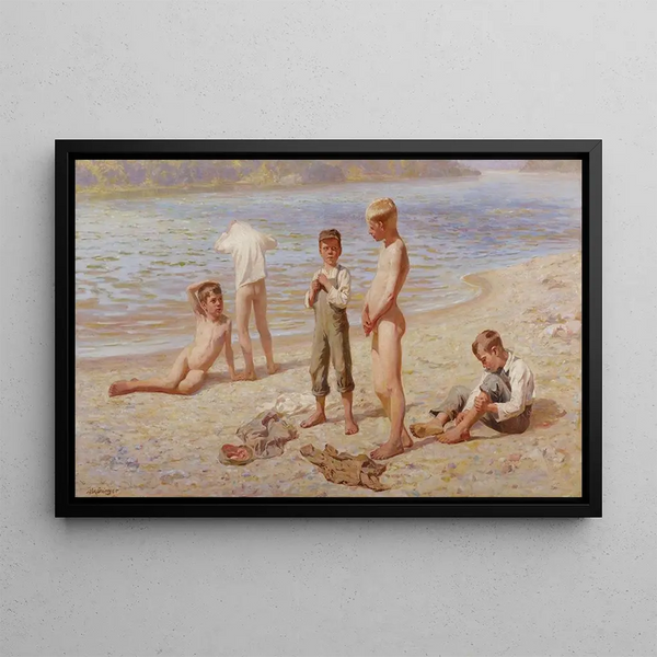 Alexander Grinager - Boys Bathing.webp