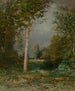 Une clairière forestière - Alexander Helwig Wyant — widok dzieła