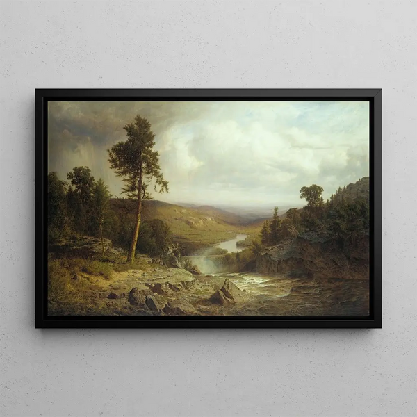 Tennessee - Alexander Helwig Wyant — oprawiony obraz na ścianie
