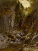 La rivière Opalescente Flume Adirondacks - Alexander Helwig Wyant — widok dzieła