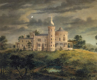 Perspektywa Tarrytown, Nowy Jork dla John J. Herrick - Alexander Jackson Davis — widok dzieła