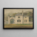 Pavillon de garde pour Amos G Hull Newburgh New York élévation frontale - Alexander Jackson Davis — oprawiony obraz na ścianie