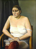 Halbakt II - Alexander Kanoldt — widok dzieła